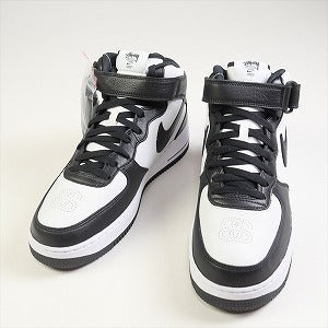 NIKE ナイキ ×STUSSY Air Force 1 Mid Black and Light Bone DJ7840-002 スニーカー 黒白 Size 【28.0cm】 【新古品・未使用品】 20821784