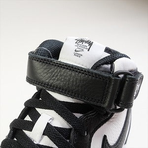 NIKE ナイキ ×STUSSY Air Force 1 Mid Black and Light Bone DJ7840-002 スニーカー 黒白 Size 【28.0cm】 【新古品・未使用品】 20821784