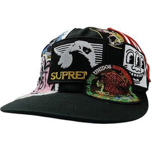 SUPREME シュプリーム 25SS Patches 6-Panel Black キャップ 黒 Size 【フリー】 【新古品・未使用品】 20821788