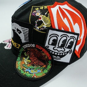 SUPREME シュプリーム 25SS Patches 6-Panel Black キャップ 黒 Size 【フリー】 【新古品・未使用品】 20821788