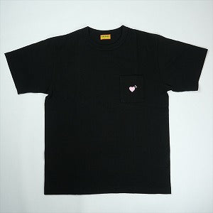 HUMAN MADE ヒューマンメイド 25SS HEART POCKET T-SHIRT HARAJUKU BLACK 原宿店限定Tシャツ 黒 Size 【L】 【新古品・未使用品】 20821823
