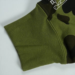 A BATHING APE ア ベイシング エイプ XMINIONS 1ST CAMO Shark Full Zip Hoodie ジップパーカー カーキ Size 【L】 【新古品・未使用品】 20822108