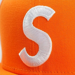 SUPREME シュプリーム 24AW Screw Ball S Logo New Era Orange ニューエラキャップ オレンジ Size 【7　1/2(L)】 【中古品-ほぼ新品】 20822117