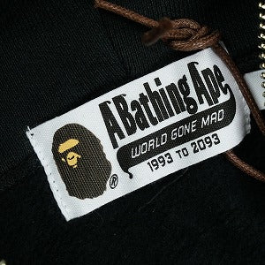 A BATHING APE ア ベイシング エイプ Ponr Shark Full Zip Hoodie ジップパーカー 黒 Size 【L】 【中古品-良い】 20822141