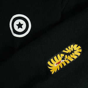 A BATHING APE ア ベイシング エイプ Ponr Shark Full Zip Hoodie ジップパーカー 黒 Size 【L】 【中古品-良い】 20822141