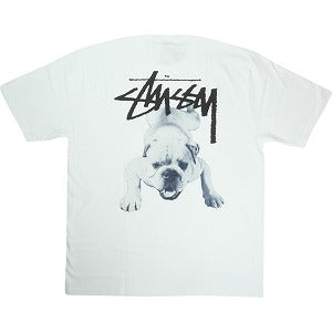 STUSSY ステューシー 25SS STOCK DOG TEE WHITE Tシャツ 白 Size 【L】 【新古品・未使用品】 20822200