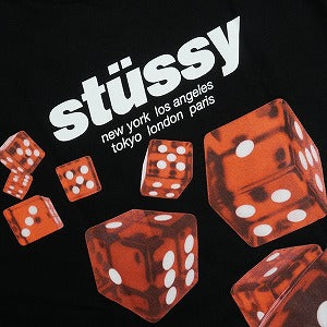 STUSSY ステューシー 25SS ROLLERS TEE BLACK Tシャツ 黒 Size 【M】 【新古品・未使用品】 20822202
