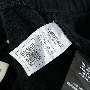 Fear of God フィアーオブゴッド ESSENTIALS Classic Sweatshort Jet Black スウェットショーツ 黒 Size 【XS】 【新古品・未使用品】 20822239
