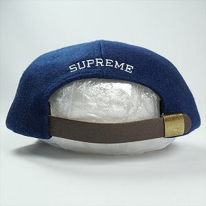 SUPREME シュプリーム 17AW Wool S Logo 6-Panel Cap Navy キャップ 紺 Size 【フリー】 【中古品-非常に良い】 20822258