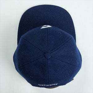 SUPREME シュプリーム 17AW Wool S Logo 6-Panel Cap Navy キャップ 紺 Size 【フリー】 【中古品-非常に良い】 20822258