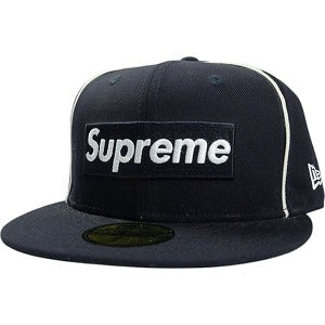 SUPREME シュプリーム 17SS Box Logo Piping New Era Cap Black ニューエラーキャプ 黒 Size 【7　1/2(L)】 【中古品-良い】 20822260