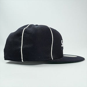 SUPREME シュプリーム 17SS Box Logo Piping New Era Cap Black ニューエラーキャプ 黒 Size 【7　1/2(L)】 【中古品-良い】 20822260