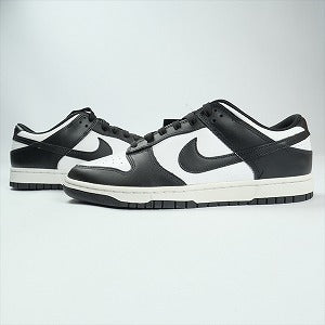 NIKE ナイキ DUNK LOW RETRO WHITE/BLACK DD1391-100 スニーカー 黒白 Size 【29.0cm】 【中古品-ほぼ新品】 20822263