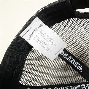 CHROME HEARTS クロム・ハーツ CME CRS HAT TRUCKER CAP LTHR FRONT BLACK キャップ 黒 Size 【フリー】 【新古品・未使用品】 20822277