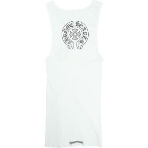 CHROME HEARTS クロム・ハーツ HORSESHOE RIB TANKTOP WHITE タンクトップ 白 Size 【XL】 【新古品・未使用品】 20822288