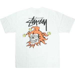 STUSSY ステューシー 25SS JOKER TEE WHITE Tシャツ 白 Size 【L】 【新古品・未使用品】 20822304