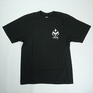 STUSSY ステューシー 25SS SPADE TEE PIGMENT DYED BLACK Tシャツ 黒 Size 【L】 【新古品・未使用品】 20822308
