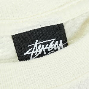 STUSSY ステューシー 25SS SPADE TEE PIGMENT DYED NATURAL Tシャツ 白 Size 【L】 【新古品・未使用品】 20822312