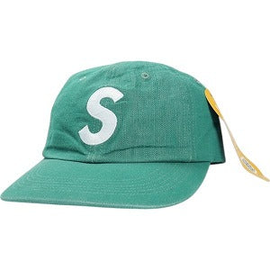 SUPREME シュプリーム 25SS Cordura Denim S Logo 6-Panel Green キャップ 緑 Size 【フリー】 【新古品・未使用品】 20822348