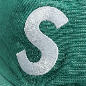 SUPREME シュプリーム 25SS Cordura Denim S Logo 6-Panel Green キャップ 緑 Size 【フリー】 【新古品・未使用品】 20822348