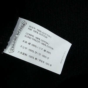 CHROME HEARTS クロム・ハーツ ULTRA HEAVY FLEECE 7-11 PULL OVER HOODIE BLACK パーカー 黒 Size 【L】 【新古品・未使用品】 20822367