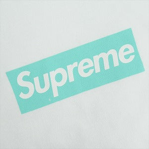 SUPREME シュプリーム ×Tiffany & Co ティファニー 21AW Box Logo Tee White ボックスロゴTシャツ ボックスロゴ色抜け有り 白 Size 【L】 【中古品-ほぼ新品】 20822397