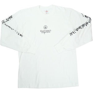 SUPREME シュプリーム ×Blackmeans 23AW Blackmeans L/S Tee White ロンT 白 Size 【M】 【中古品-ほぼ新品】 20822403