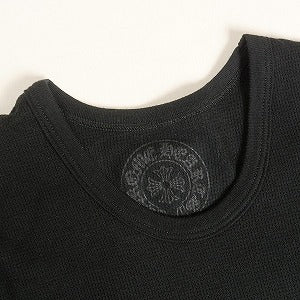 CHROME HEARTS クロム・ハーツ HORSESHOE THERMAL L/S TEE BLACK サーマルロンT 黒 Size 【XL】 【新古品・未使用品】 20822423