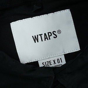WTAPS ダブルタップス 18AW CLUTCH SHIRT. COTTON TYPEWRITER 長袖シャツ 黒 Size 【S】 【中古品-良い】 20822438