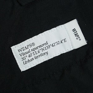 WTAPS ダブルタップス 23AW SBS JACKET NYLON. TAFFETA. BRACKETS プルオーバージャケット 黒 Size 【M】 【中古品-良い】 20822439