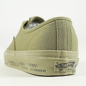 WTAPS ダブルタップス ×VANS OG AUTHENTIC LX スニーカー オリーブ Size 【26.0cm】 【新古品・未使用品】 20822447