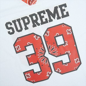 SUPREME シュプリーム 25SS Bandana Football Jersey White フットボールジャージ 白 Size 【L】 【新古品・未使用品】 20822463