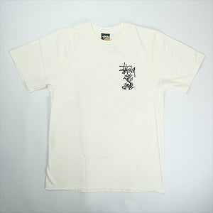 STUSSY ステューシー 25SS DOUBLE DRAGON PIGMENT DYED NATURAL Tシャツ 白 Size 【M】 【新古品・未使用品】 20822470