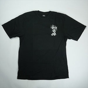 STUSSY ステューシー 25SS DOUBLE DRAGON PIGMENT DYED BLACK Tシャツ 黒 Size 【L】 【新古品・未使用品】 20822473