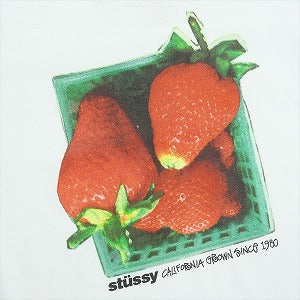 STUSSY ステューシー 25SS BERRIES TEE WHITE Tシャツ 白 Size 【L】 【新古品・未使用品】 20822476