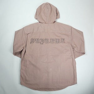 SUPREME シュプリーム 25SS Hooded Denim Shirt Dusty Pink 長袖シャツ ピンク Size 【L】 【新古品・未使用品】 20822507