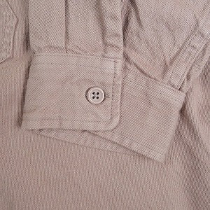 SUPREME シュプリーム 25SS Hooded Denim Shirt Dusty Pink 長袖シャツ ピンク Size 【L】 【新古品・未使用品】 20822507