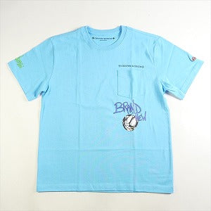 CHROME HEARTS クロム・ハーツ MATTY BOY PPO BRAIN NEW T-SHIRT BLUE Tシャツ 水色 Size 【XL】 【新古品・未使用品】 20822509
