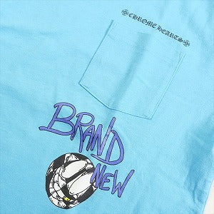 CHROME HEARTS クロム・ハーツ MATTY BOY PPO BRAIN NEW T-SHIRT BLUE Tシャツ 水色 Size 【XL】 【新古品・未使用品】 20822509