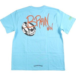 CHROME HEARTS クロム・ハーツ MATTY BOY PPO BRAIN NEW T-SHIRT BLUE Tシャツ 水色 Size 【XL】 【新古品・未使用品】 20822509