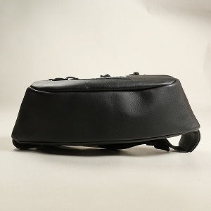 SUPREME シュプリーム 24AW Leather Waist Bag Black ウエストバッグ 黒 Size 【フリー】 【新古品・未使用品】 20822705