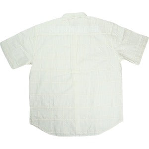 SUPREME シュプリーム ×GOODENOUGH 25SS Patchwork S/S Shirt White 半袖シャツ 白 Size 【M】 【新古品・未使用品】 20822709