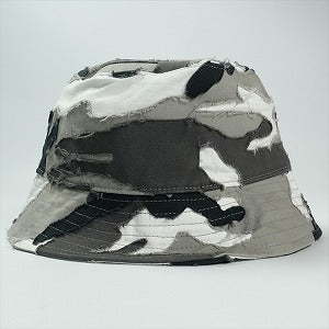 SUPREME シュプリーム 25SS Layered Camo Crusher Snow Camo ハット 灰 Size 【S/M】 【新古品・未使用品】 20822715
