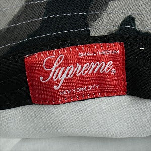 SUPREME シュプリーム 25SS Layered Camo Crusher Snow Camo ハット 灰 Size 【S/M】 【新古品・未使用品】 20822715
