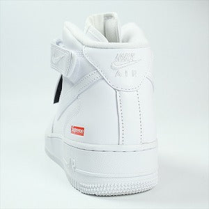 SUPREME シュプリーム ×NIKE ナイキ AIR FORCE 1 MID FZ8784-100 スニーカー 白 Size 【27.0cm】 【中古品-ほぼ新品】 20822817