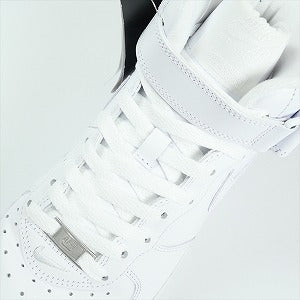 SUPREME シュプリーム ×NIKE ナイキ AIR FORCE 1 MID FZ8784-100 スニーカー 白 Size 【27.0cm】 【中古品-ほぼ新品】 20822817