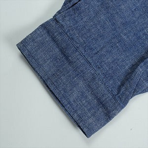 TENDERLOIN テンダーロイン HIGH NECK CHAMBRAY SHT BLUE 長袖シャツ 青 Size 【L】 【中古品-良い】 20822864