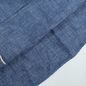 TENDERLOIN テンダーロイン HIGH NECK CHAMBRAY SHT BLUE 長袖シャツ 青 Size 【L】 【中古品-良い】 20822864