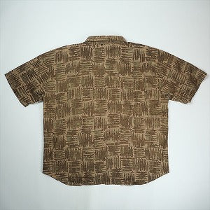 TENDERLOIN テンダーロイン COTTON SHT PRINT AS S/S BROWN 半袖シャツ 茶 Size 【L】 【中古品-良い】 20822865