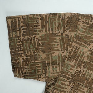 TENDERLOIN テンダーロイン COTTON SHT PRINT AS S/S BROWN 半袖シャツ 茶 Size 【L】 【中古品-良い】 20822865